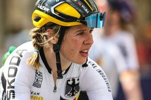 Romy nach dem Rennen - EM in München, Foto: Mareike Engelbrecht (Bild: 1/3)