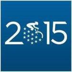 Logo WM 2015 in Richmond 
Foto: Cor Vos
